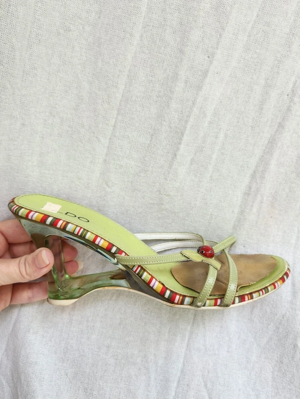 Vintage Ladybug Heels